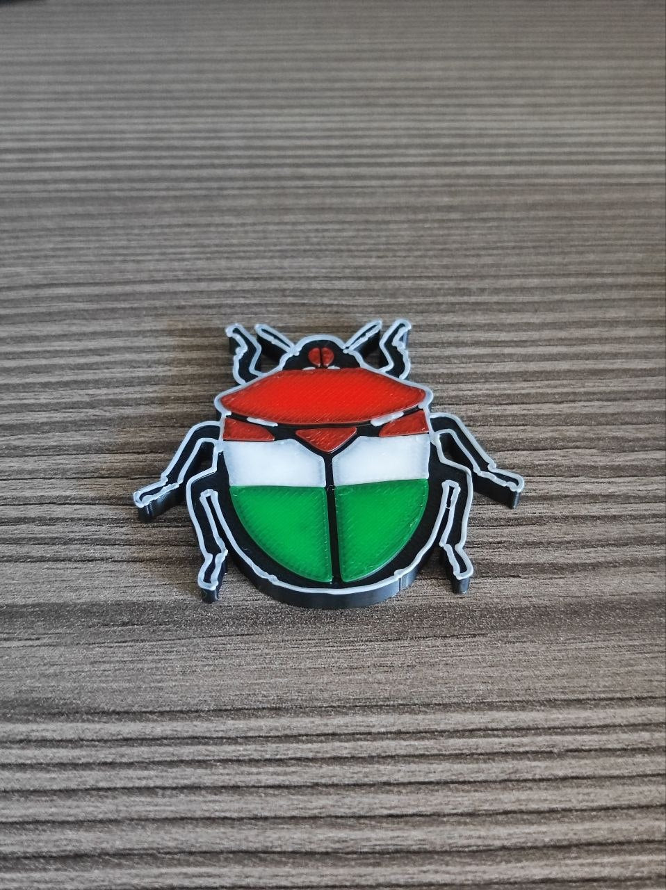 Poloska hűtőmágnes